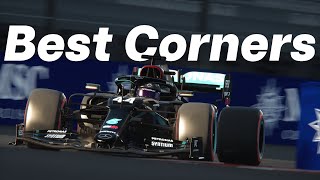 The Best Corners of F1 Circuits  Mercedes W11 Assetto Corsa [upl. by Torruella]