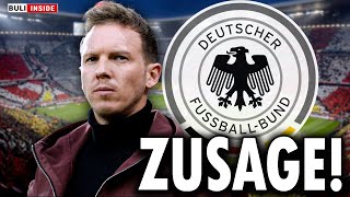 ZUSAGE bei NAGELSMANN DFB vor BundestrainerENTSCHEIDUNG [upl. by Aivatnahs]