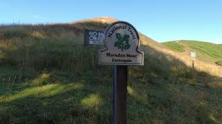 Marsden  March Haigh Res circular 4K walk 9 Aug 22 [upl. by Enogitna470]