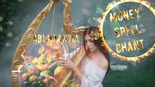 Attract abundance of money prosperity luck Goddess Abundantia Money Spell Chant [upl. by Hannover]