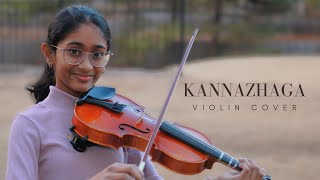 Kannazhaga Violin Cover  Nithyashri Sitaraman [upl. by Anneuq294]