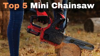 5 Best Mini and Small Chainsaws of 2023 [upl. by Arramas]