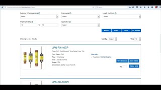 Bussmann series  How to use the Bussmann series low voltage fuse selector tool [upl. by Sancho]