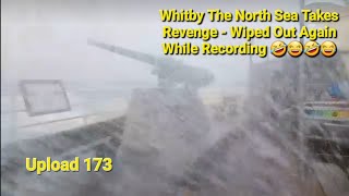 Whitby North Sea Takes Revenge While Recording [upl. by Leirza328]