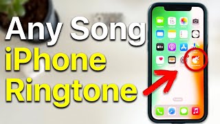 How to set ANY song as iPhone Ringtone under 3 minutes  in 2024 [upl. by Mercorr]