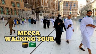 Makkah Mecca Saudi Arabia Walking Tour Next To The Kaaba [upl. by Idden]