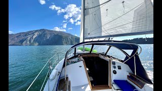 Catalina 30 Kokua Sailing Lake Pend Oreille May 13th 2023 [upl. by Melisenda193]