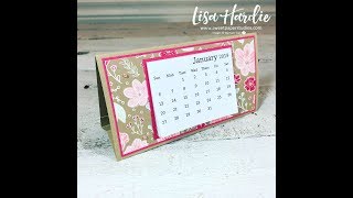 Easy Desktop Calendar Tutorial [upl. by Obadias]