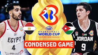 Egypt 🇪🇬 vs Jordan 🇯🇴  Full Game Highlights  FIBA Basketball World Cup 2023 [upl. by Tatum]