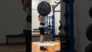 Steve Hart Back Squat 1 Rep 295lbs at 42 Years Old  Supplement List in Description [upl. by Corabelle]