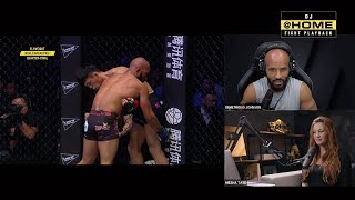 Demetrious Johnson amp Miesha Tate  ONEHome Fight Playback [upl. by Asirrom]