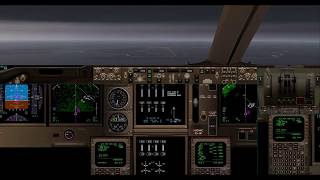 Aerowinx PSX  XP11  Canarsie approach into RWY 13L New York Kennedy KJFK Airport [upl. by Antsirhc955]