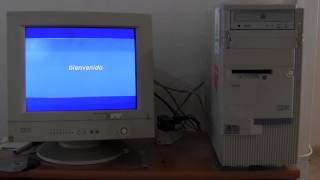 IBM APTIVA PENTIUM 2 MMX [upl. by Erialcyram]