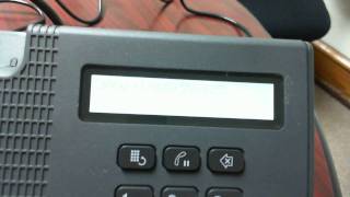 Polycom CX300 Office Communicator Phone First Impression  Part 2 Enterprise Voice Features [upl. by Pirnot]