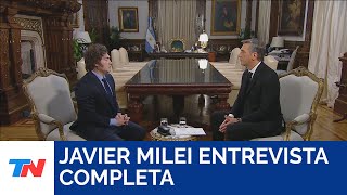 Javier Milei en TN I Entrevista completa del 30062024 [upl. by Aicila]