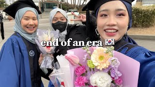 graduation vlog 🇰🇷 hanyang university seoul [upl. by Nancie]