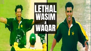 Wasim and Waqar Destroy South Africa in Final  FULL HD  Best Bowling  Pakistan vs South Africa [upl. by Eradis]