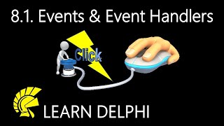 Learn Delphi Programming  Unit 81  Understanding Events and Event Handlers in Delphi [upl. by Jaquiss]