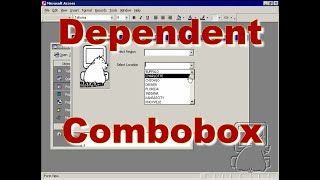 Combobox in Access where values are Dependent on another Combobox cascading  DataPig [upl. by Nerek977]