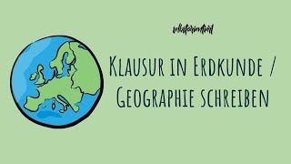 15 Punkte in der Klausur in Geographie  Erdkunde schreiben  So funktioniert es in der Oberstufe [upl. by Chelsy]