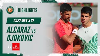 Djokovic vs Alcaraz Semifinal Highlights  RolandGarros 2023 [upl. by Petie]