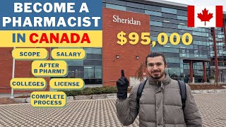 How to Become a Pharmacist in Canada  Pharmacist Job in Canada  Study in Canada  Canada 🇨🇦 [upl. by Reinhold]