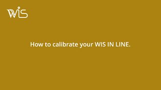 How to Calibrate your WIS IN LINE   ICO by Ondilo [upl. by Erle]