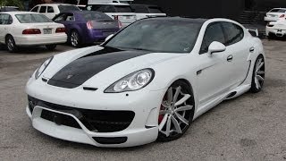 2014 Avorza Porsche Panamera Turbo S Hamann Widebody Edition  By Alex Vega at The Auto Firm [upl. by Katine542]