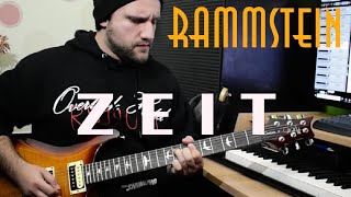 RammsteinZeit FULL GUITAR COVER by Aris Metaxas [upl. by Alvie367]