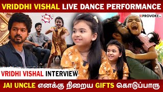 vijay sirஆ பாக்கணும்னு நானே Dance கத்துக்கிட்டேன்  Vriddhi Vishal Interview  Provoke Tv [upl. by Hsetirp601]