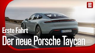 Porsche Taycan 2024  Erste Fahrt im TaycanPrototyp mit mehr Reichweite  mit Thomas Geiger [upl. by Yellat]