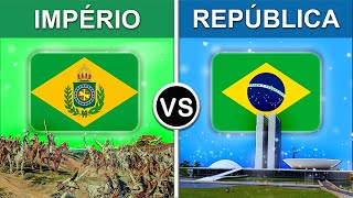 Monarquia VS República  Comparação Histórica [upl. by Yslek]