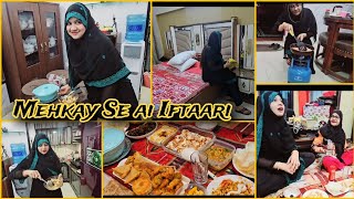 Mehkay Se Ai Iftaari Sehri To Iftaar Routine Jummah Vlog Amber Naz Official ♥️ [upl. by Nylyoj]