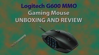 Logitech G600 Unboxing and Review Best Gaming Mouse for WoW [upl. by Wait378]