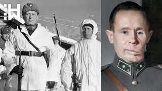 Finnish sniper who killed over 500 Soviet soldiers  Simo Häyhä [upl. by Nappie]