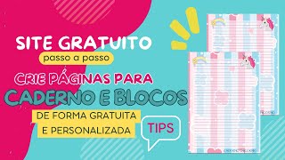 COMO CRIAR MIOLO PERSONALIZADO PARA BLOCOS I CADERNOS E AGENDAS [upl. by Suoirad]