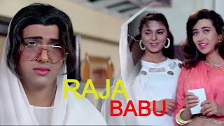 Karishma Kapoor के घर गए विधवा बनकर Govinda  Raja Babu  Raja Babu  जबरदस्त Comedy Scene [upl. by Nesnej417]