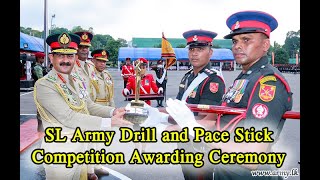 Sri Lanka Army Drill and Pace Stick Competition Awarding Ceremony  Panagoda  2022 [upl. by Netta]