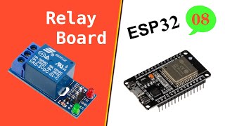 Controlling Relay Boards from an ESP32 [upl. by Anialem491]