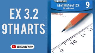 Exercise 32 9th class Arts MathBusiness Math👍 [upl. by Deegan]