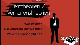 ♤ Lerntheorien  Welche Theorien gibt es amp wie unterscheiden sie sich  Pädagogik [upl. by Gavan]