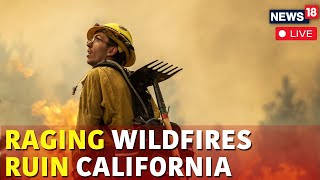 California Wildfires LIVE Raging Fires Near Mentone Many Flee  California Wildfires 2024  N18L [upl. by Ydeh217]