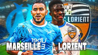 🔵⚪MARSEILLE  LORIENT  Ligue 1  HOMMAGE TAPIE [upl. by Ecinwahs]