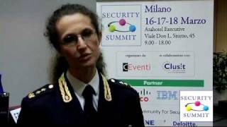 Fabiola Trefiletti Polizia Postale Security Summit Milano 2010 [upl. by Durante]