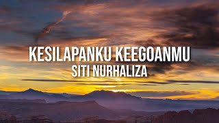 Siti Nurhaliza  Kesilapanku Keegoanmu（Official Lyric Video [upl. by Naujej441]