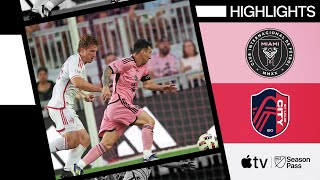 Inter Miami CF vs St Louis CITY SC  6 Goal Barrage  Full Match Highlights  June 1 2024 [upl. by Timoteo]