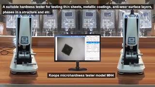 Microhardness Testing Microhardness Tester [upl. by Dickey]