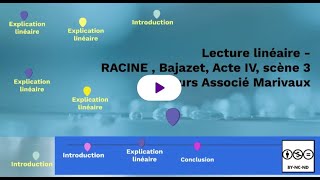 RACINE Bajazet Acte IV scène 3 Parcours Associé de MARIVAUX [upl. by Retse611]