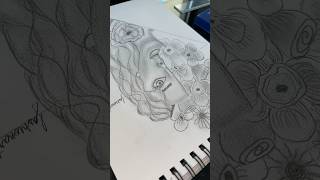 Boceto a grafito 🌸 inspiration sketch flowers shortvideo shorts shortsviral art artist [upl. by Nayrbo945]