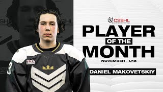 Daniel Makovetskiy  November U15 Player of the Month [upl. by Sunny972]